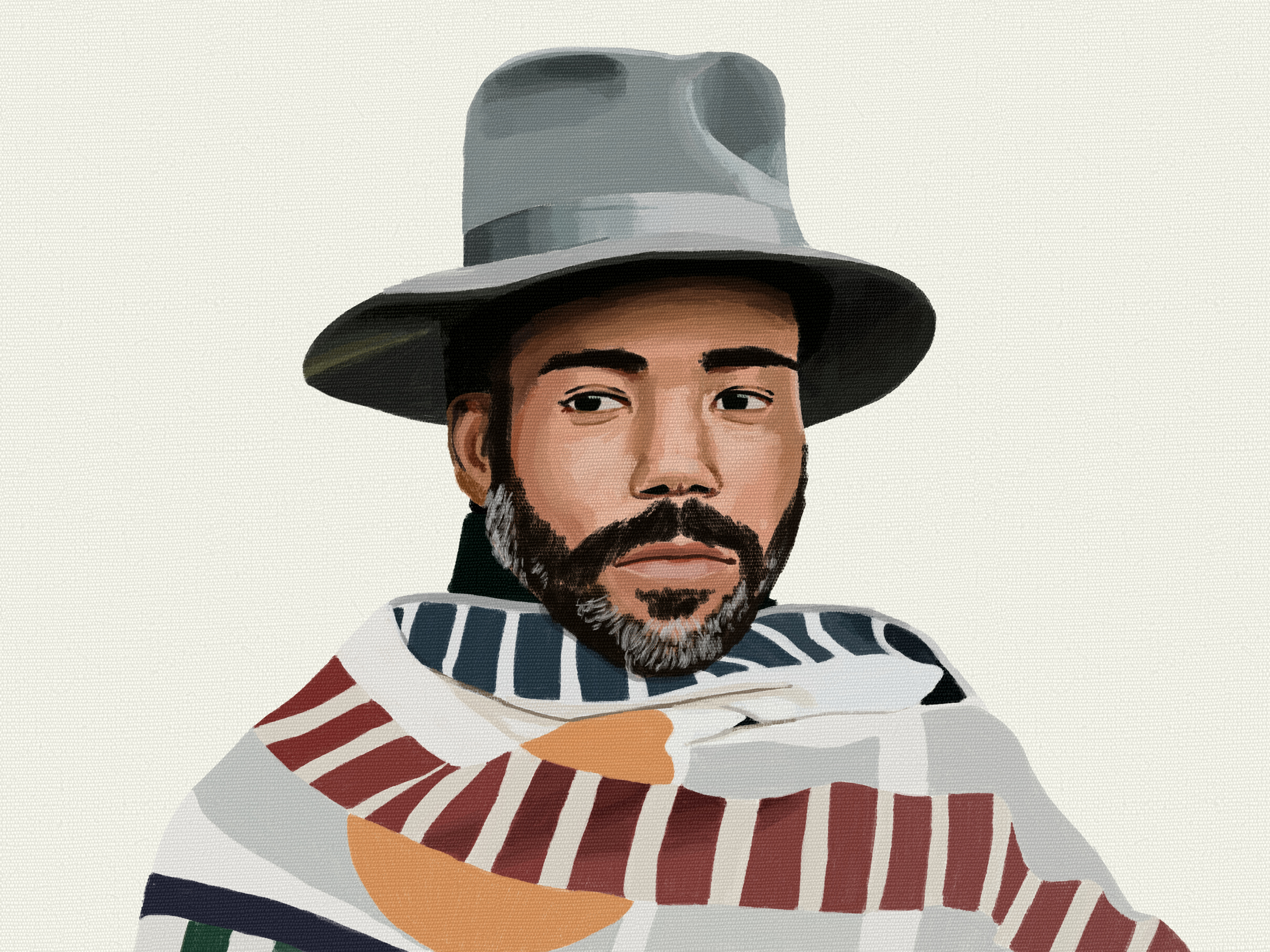 Pintura de Donald Glover