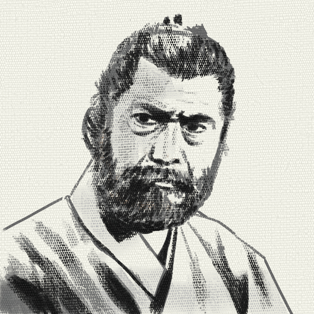 Pintura Toshiro Mifune